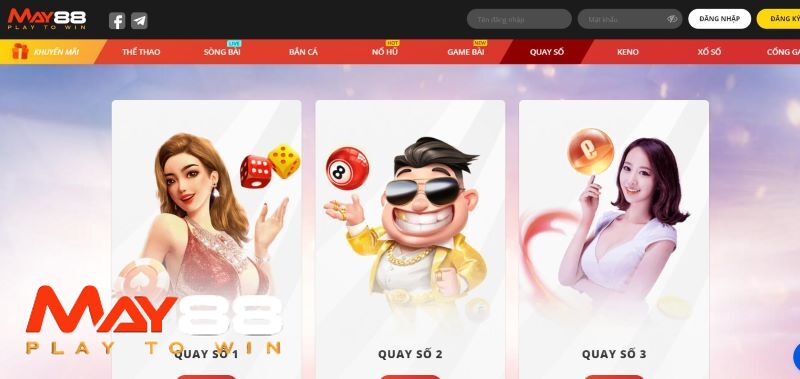 Xổ số May88 cực hot